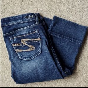 Silver Elyssa Capris